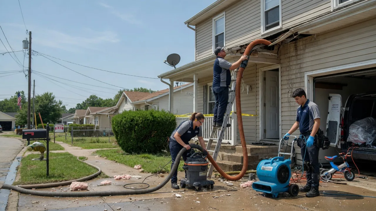 Water Damage Restoration in Auburn, KS near me
